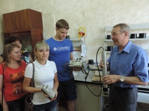 Ряполов со студентами